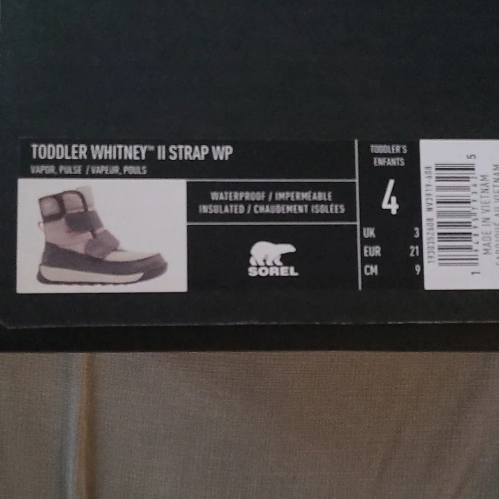 SOREL Kids Whitney II Strap WP